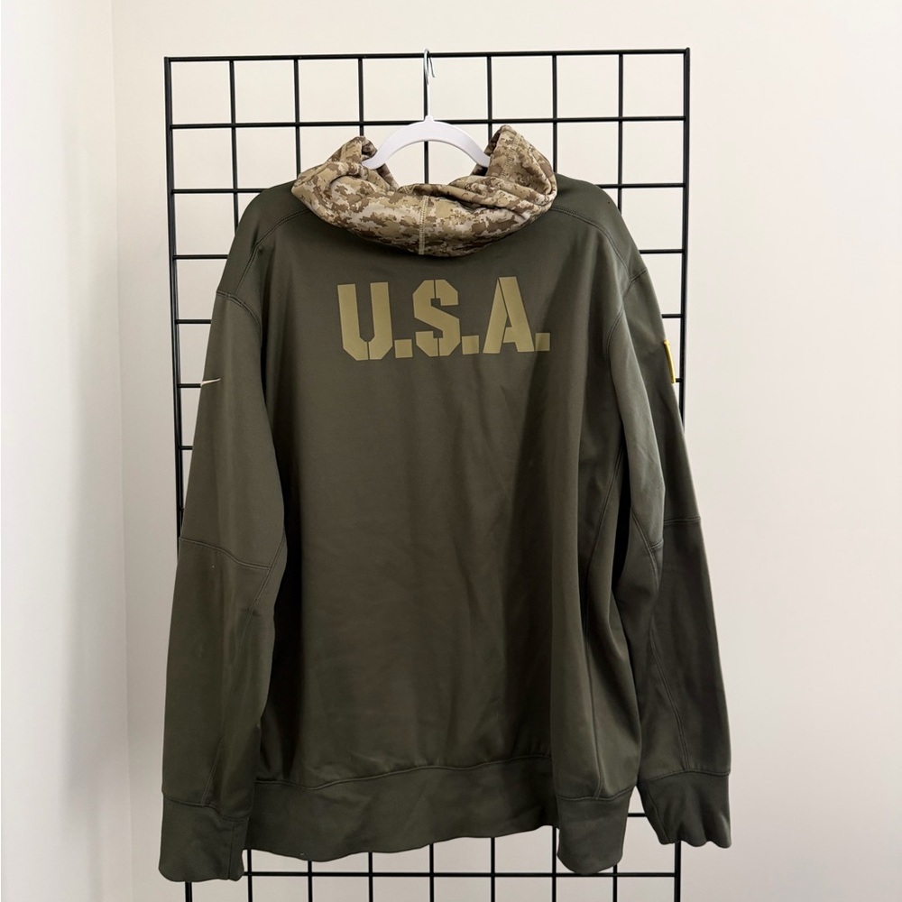 NFL Olive and Camo Hoodie - Picture 4 of 4